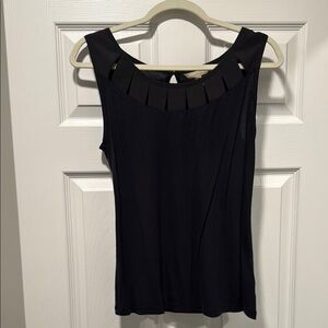 Elegant Black Sleeveless Top